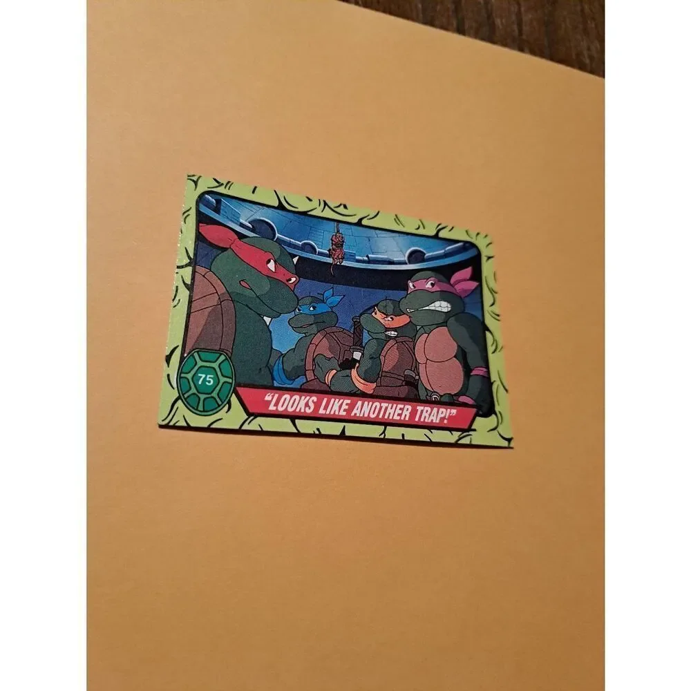 1989 Topps TMNT Trading Card 75 Teenage Mutant Ninja Turtles